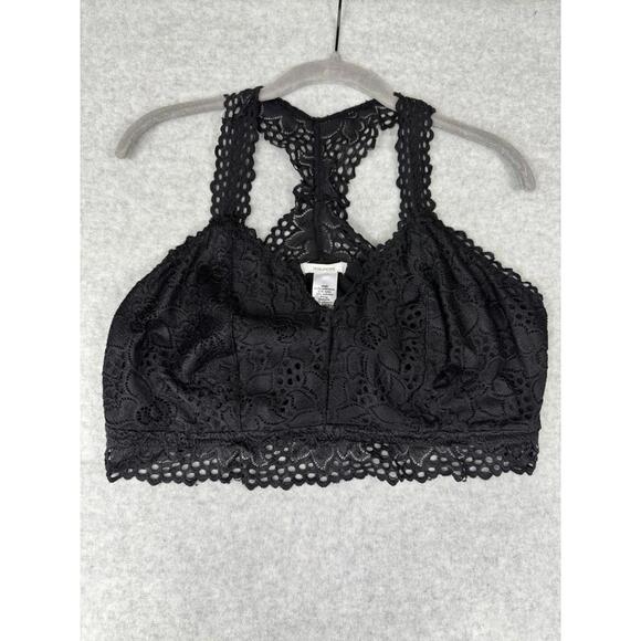 Maurice’s Black Lace Bralette Plus Size 1X No Pads - Picture 1 of 4